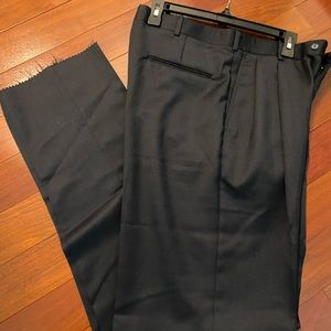Men’s dress pants wool dark blue new without tags